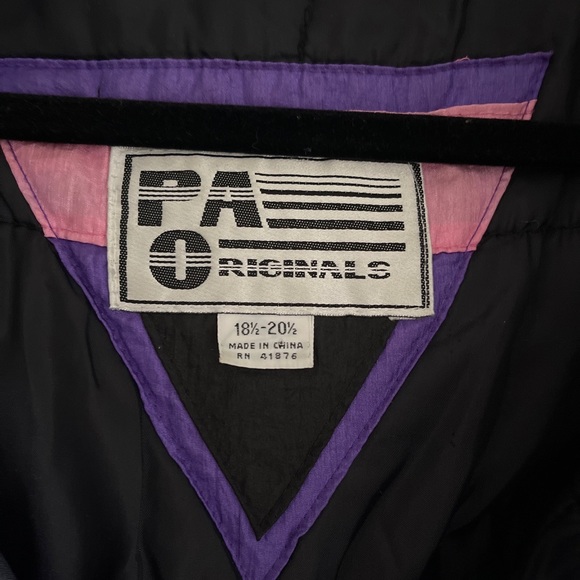 80’s Womens Retro Ski Jacket oversized XL - Picture 3 of 3